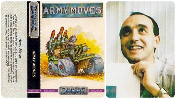 El juego Army Moves de Dinamic y Florentino Pertejo.