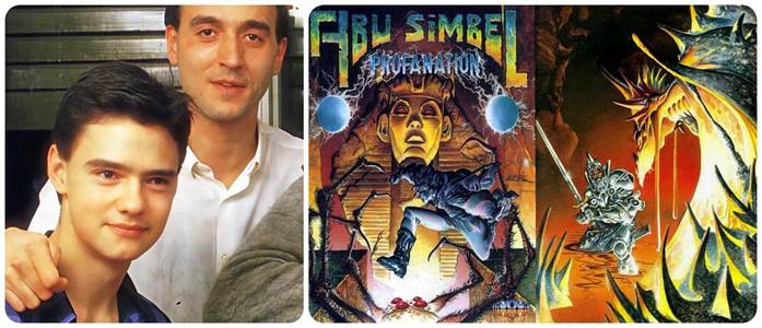 Nacho Ruiz y Florentino Pertejo, y las portadas de Azpiri del Abu Simbel y el Camelot Warriors de Dinamic.